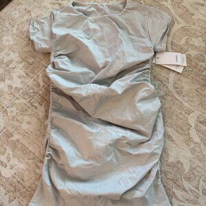 MATERNITY CAP SLEEVE DRESS